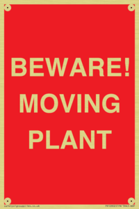 BEWARE! MOVING PLANT
